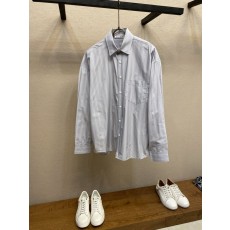Acne Studios 스트라이프 칼라 셔츠 001-186156