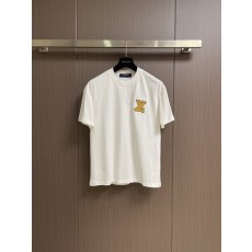 2026 여름 신상 자수 순면 반팔 티셔츠 001-186189