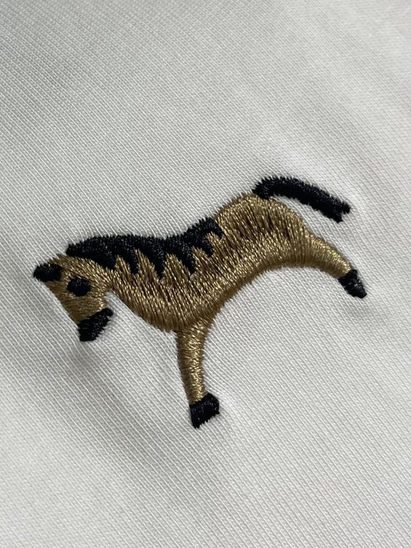 TB 풀바디 말 자수 칼라 폴로 셔츠 001-186191