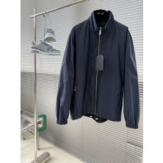 재생 나일론 양면 착용 스탠드 칼라 자켓 001-186205