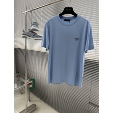 2026春夏 신상 라운드넥 숏슬리브 머서리스 코튼 티셔 001-186253