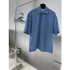 2026春夏 신상 프린팅 칼라 캐주얼 셔츠 001-186289