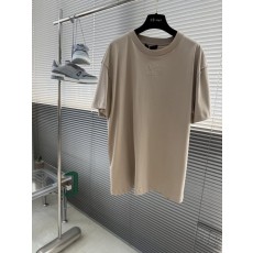 26SS 엠보싱 라운드넥 면 반팔 티셔츠 001-186300