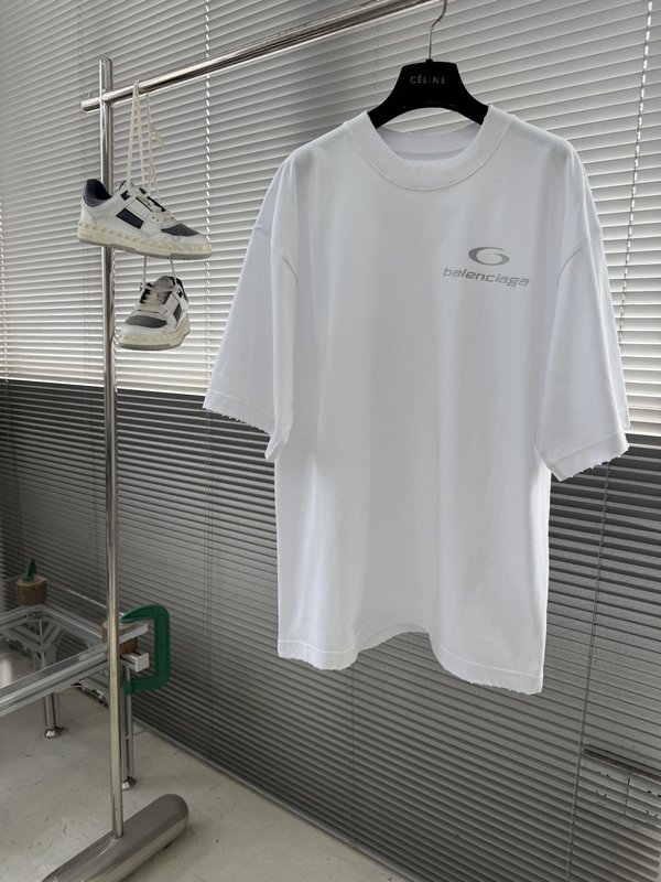 남성 캐주얼 순면 라운드 반팔 티셔츠 001-186305