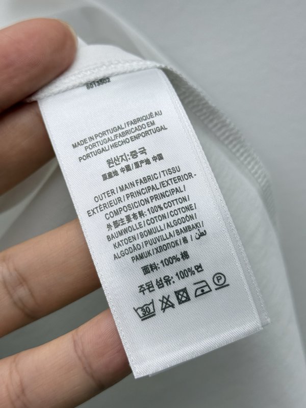 브루넬로 쿠치넬리 스케치 로고 면 라운드 티셔츠 001-186321