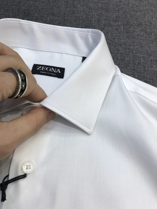 남성 비즈니스 노아이론 자카드 긴팔 셔츠 001-186366
