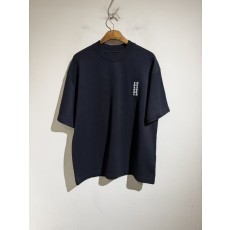 일본 산업용 자수 롱스테이플 면 반팔 티셔츠 001-186388