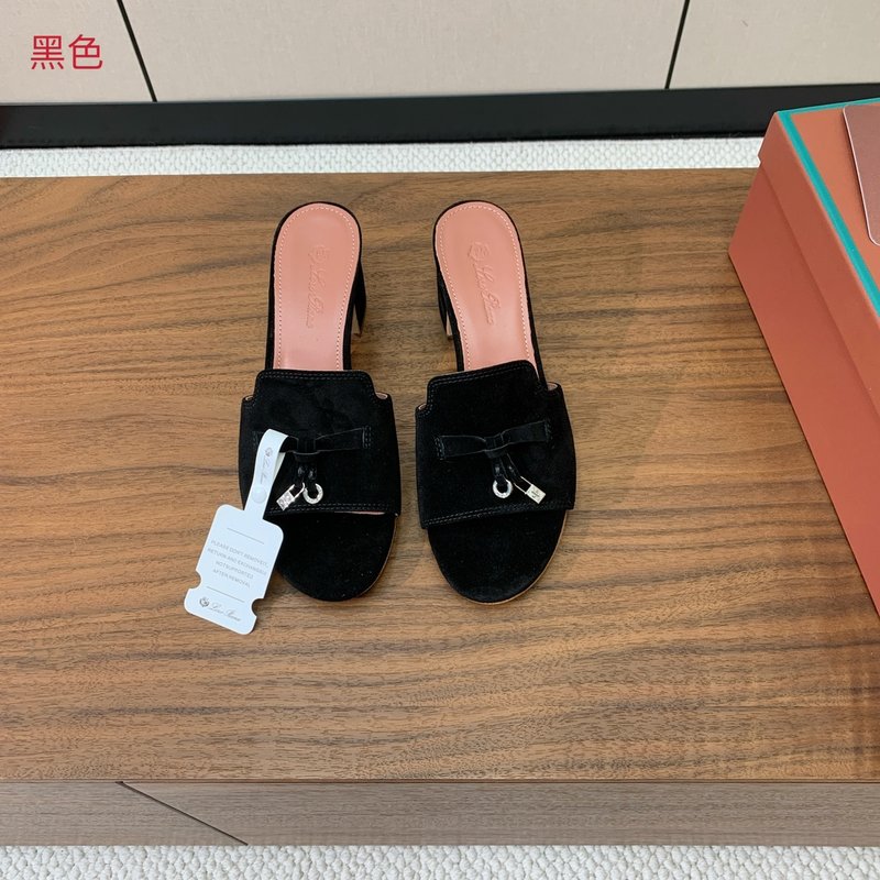 양피 미들힐 샌들 001-188398