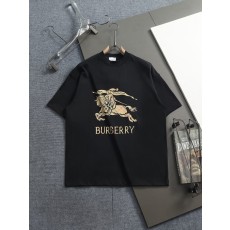 버버리 클래식 나이트 로고 라운드 티셔츠 001-189140