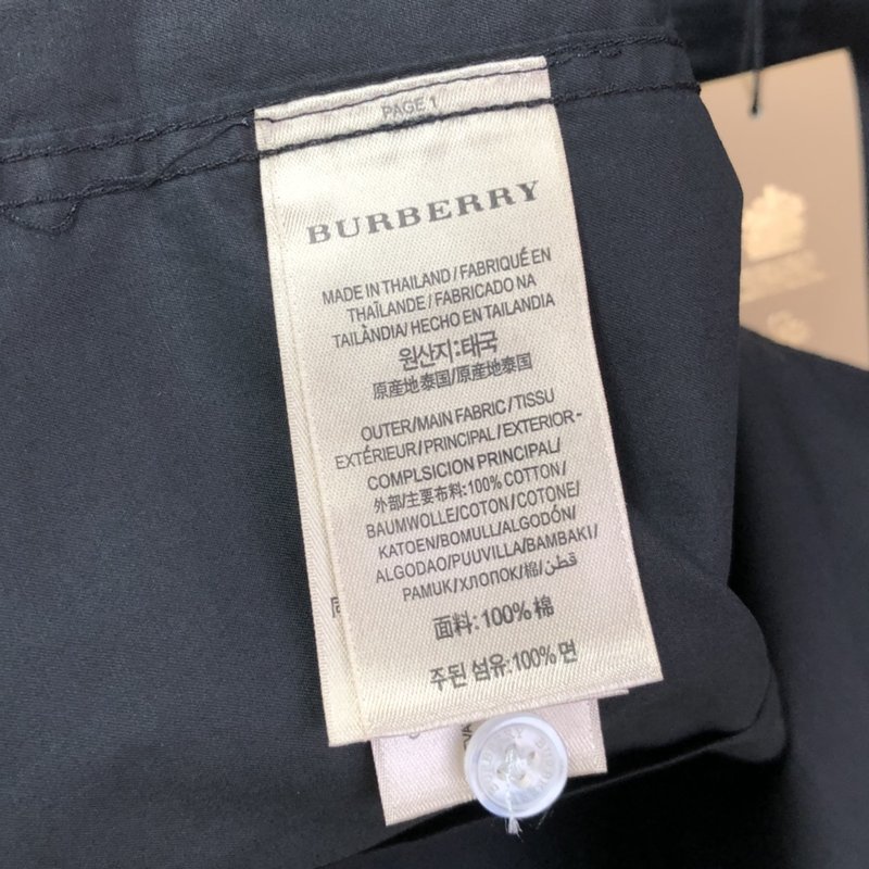 버버리 클래식 체크 반팔 셔츠 001-189220
