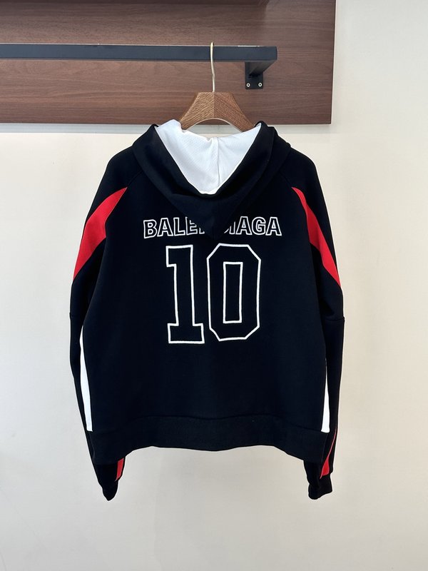 발렌시아가 NBA 콜라보 플리스 후드 자켓 001-189397
