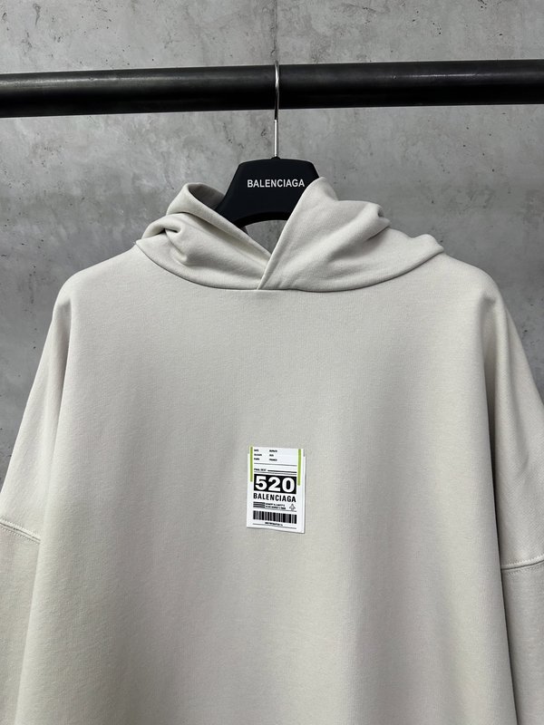 발렌시아가 한정 커플 후드 티셔츠 001-189506