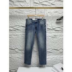 발렌시아가 남성 심플 스트레이트 비즈니스 데님 팬츠 001-189514
