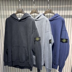 스톤아일랜드 워싱 후드 티셔츠 001-189595