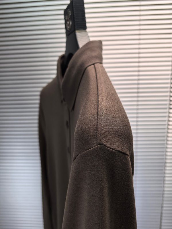 제냐 남성 긴팔 칼라 티셔츠 001-189796