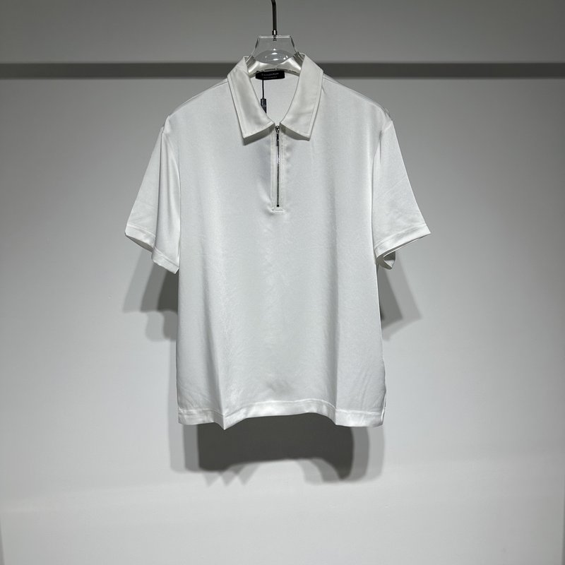 제냐 남성 아세테이트 칼라 반팔 폴로 셔츠 001-189819