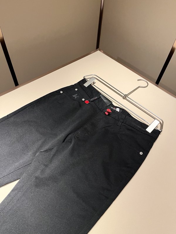 Kiton 남성 프리미엄 캐주얼 슬림핏 롱팬츠 001-189875