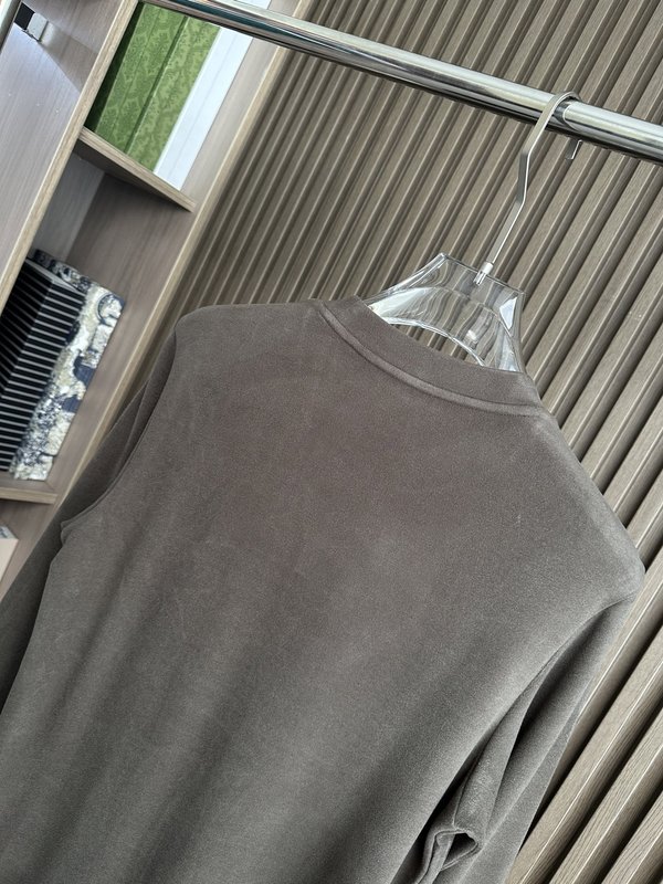 Kiton 웜진저 텐셀 드론 가을 겨울 티셔츠 001-189896