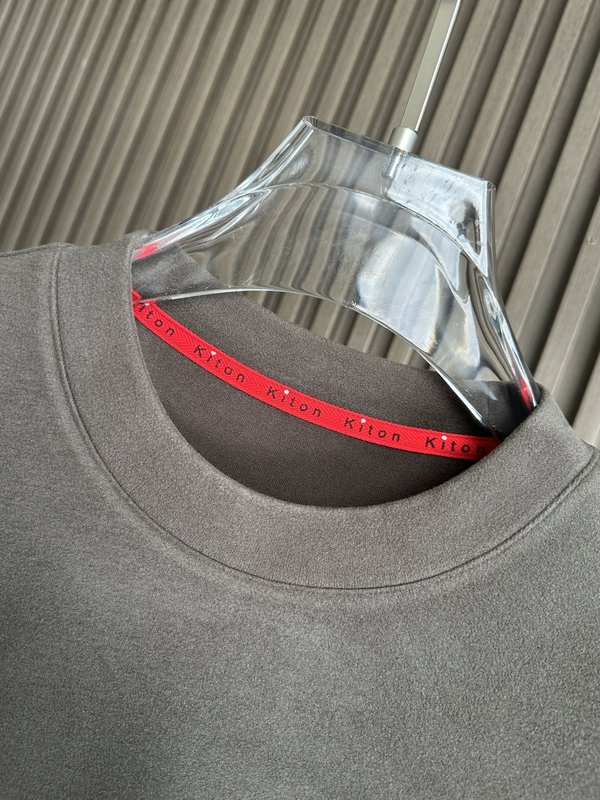 Kiton 웜진저 텐셀 드론 가을 겨울 티셔츠 001-189896