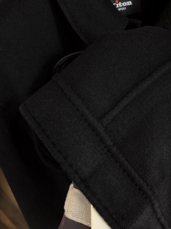Kiton 울 캐시미어 혼방 남성 셔츠 재킷 001-189954