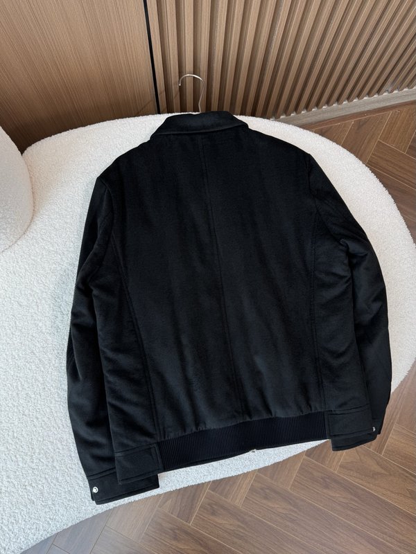 Kiton 남성 클래식 노치드 칼라 비즈니스 캐주얼 울 001-189968