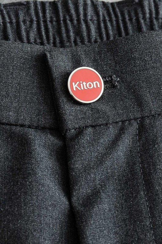 Kiton 남성 캐주얼 스포츠 세트 재킷 및 바지 001-189978