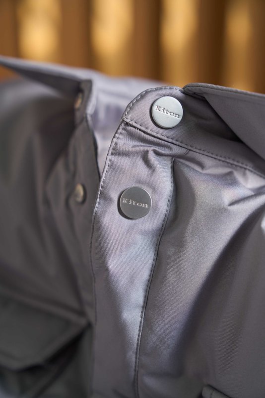 Kiton 남성용 경량 보온 패딩 재킷 001-190004
