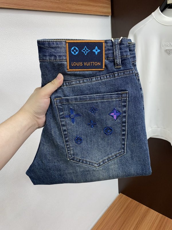 루이비통 봄여름 슬림 스트레이트 진 001-190132