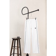 셀린 스몰 로고 스트라이프 자수 스트레이트 팬츠 001-190542