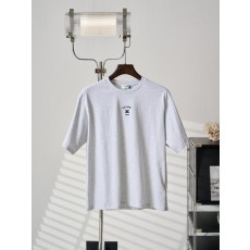 셀린 남성용 흰색 반팔 티셔츠 001-190558