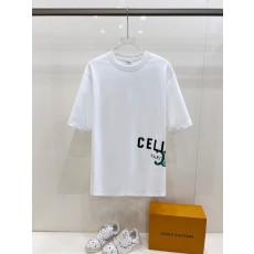 셀린 라운드넥 반팔 티셔츠 001-190585