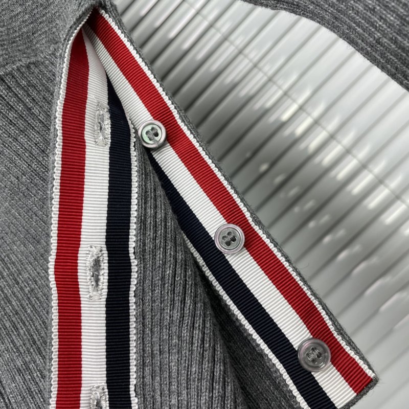 톰브라운 면 스트라이프 카디건 001-190722