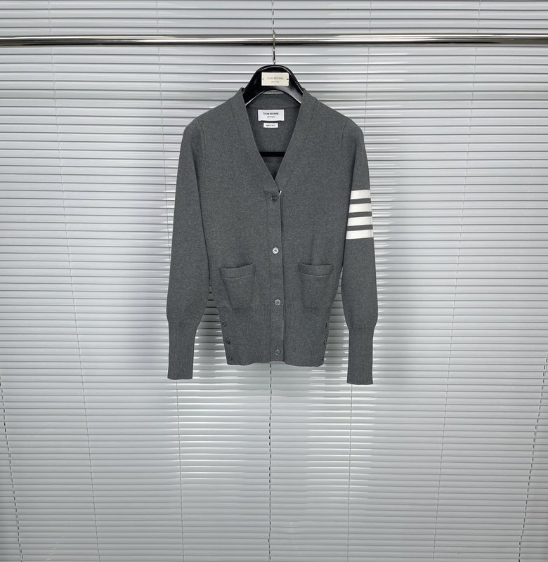 톰브라운 면 스트라이프 카디건 001-190722