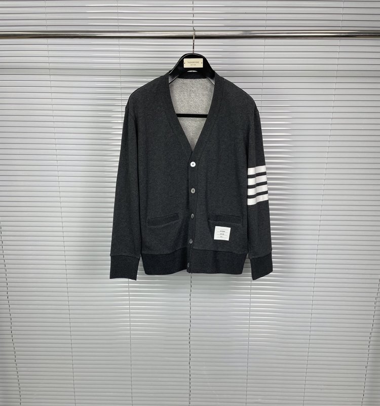 톰브라운 4 바 스트라이프 카드건 001-190834