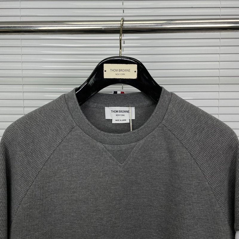 톰브라운 와플 소재 반팔 티셔츠 001-190904