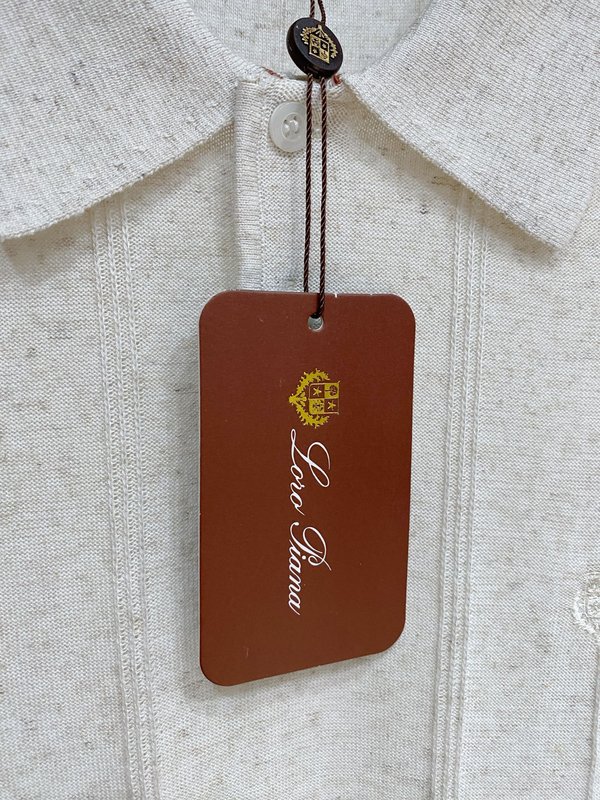 로로피아나 남성 린넨 폴로 셔츠 001-191109