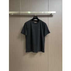 로로피아나春夏 이중 암모니아 면 티셔츠 001-191157