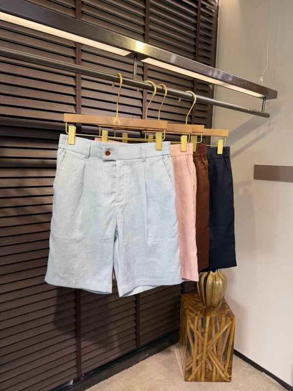 로로피아나 남성 린넨 캐주얼 쇼츠 001-191306