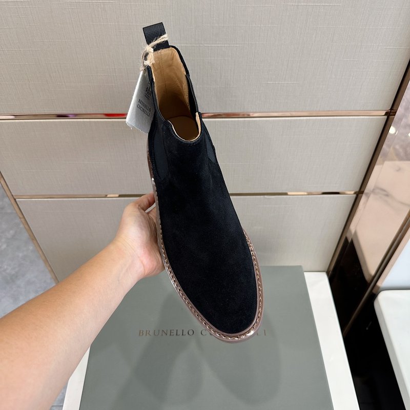 브루넬로 쿠치넬리 남성 첼시 부츠 001-191451