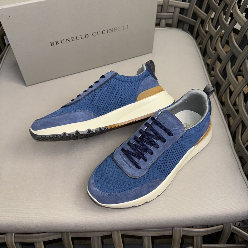 Brunello Cucinelli 니트 스니커즈 001-191578