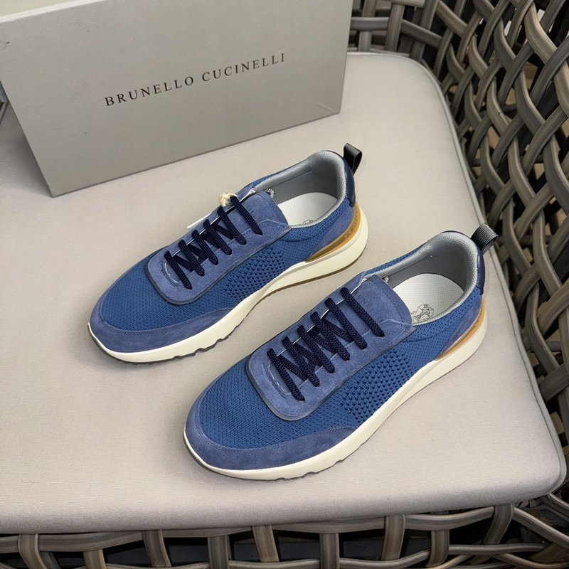 Brunello Cucinelli 니트 스니커즈 001-191578