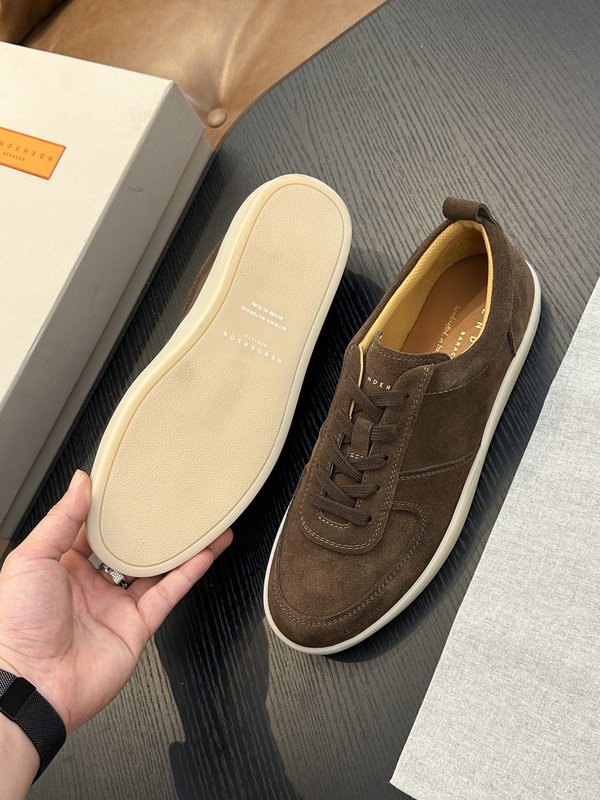 헨더슨 남성 가죽 캐주얼 슈즈 001-191718