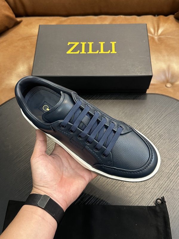 Zilli 이탈리아 남성 수제 송아지 가죽 구두 001-191769