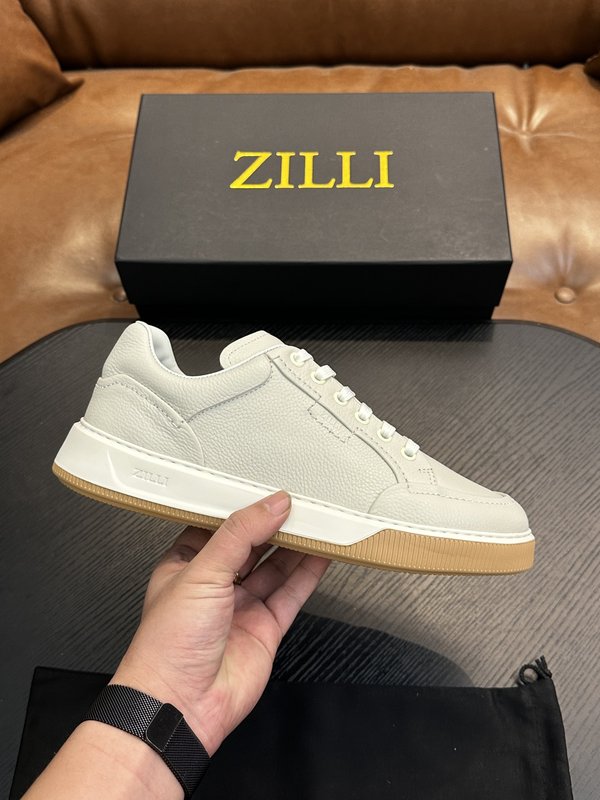 Zilli 이탈리아 남성 수제 송아지 가죽 슈즈 001-191770