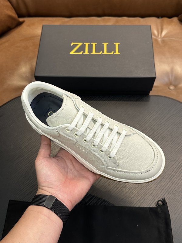 Zilli 이탈리아 남성 수제 송아지 가죽 슈즈 001-191770