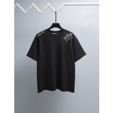 크롬하츠 2026 춘하 고밀도 순면 자수 티셔츠 001-192039