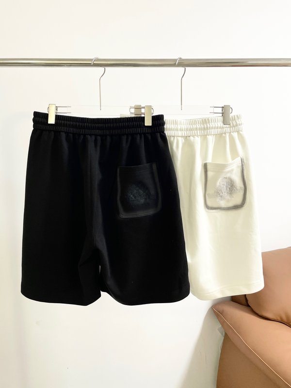 크롬하츠 워싱 빈티지 자수 쇼츠 001-192061