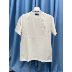 크롬하츠 헤비 크로스 자수 커플 반팔 티셔츠 001-192126