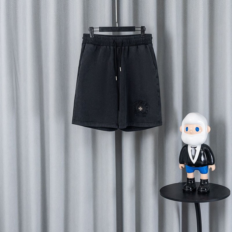 크롬하츠 블랙 중공 입체 프린트 팬츠 001-192144