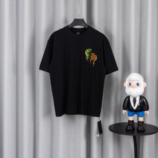 크롬하츠 26SS春夏 유니섹스 루즈핏 면 티셔츠 001-192148